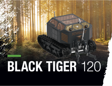 Black Tiger 120 im Wald